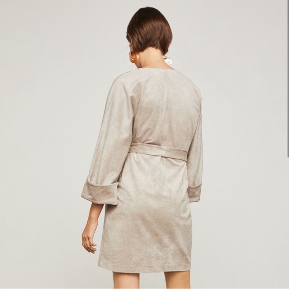 BCBGMaxAzria Suede Mini Dress - Picture 2 of 6